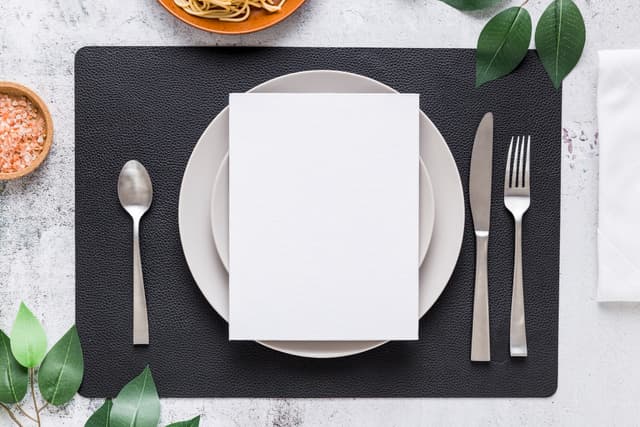  Set de table